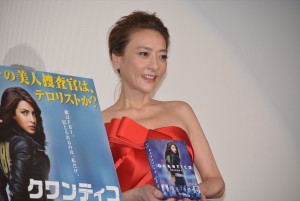 『クワンティコ/FBIアカデミーの真実』シーズン1 DVD&デジタル配信リリース記念イベントに登壇した西川史子