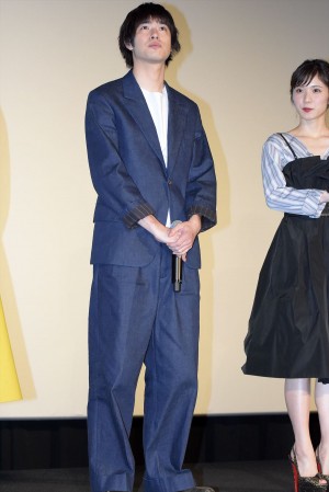渡辺大知、東京国際映画祭公式上映『勝手にふるえてろ』舞台挨拶に登壇