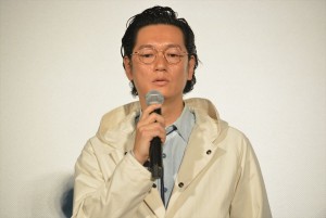 井浦新、映画『光』プレミア試写会舞台挨拶に登壇