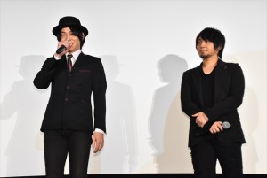 藤原祐規、中村悠一、『曇天に笑う<外伝> ~決別、犲の誓い~』完成披露舞台挨拶に登壇