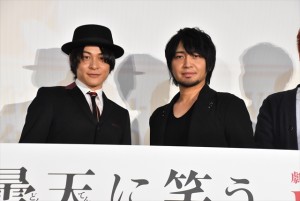 藤原祐規、中村悠一、『曇天に笑う<外伝> ~決別、犲の誓い~』完成披露舞台挨拶に登壇