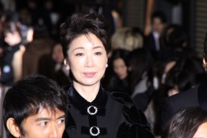 伊藤蘭、『祈りの幕が下りる時』日本橋レッドカーペットイベントに登場