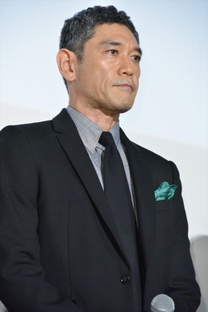 映画『8年越しの花嫁 奇跡の実話』初日舞台挨拶に出席した杉本哲太