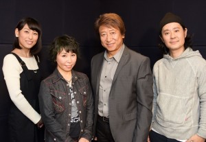 『NCIS ネイビー犯罪捜査班』日本語版 吹替声優の(左から)大津愛理、愛河里花子、井上和彦、森宮隆にインタビュー