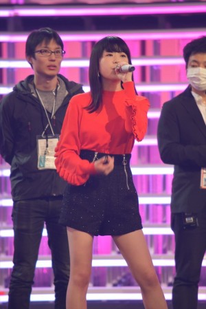 『第68回 NHK紅白歌合戦』のリハーサルに出席したLittle Glee Monster