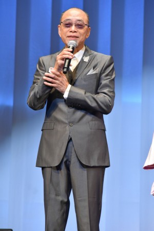 小椋佳、映画『北の桜守』完成披露試写会舞台挨拶に登壇