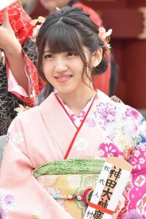 AKB48グループ 2018年新成人メンバー 成人式記念撮影会に参加した村山彩希