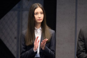 菜々緒、『BG~身辺警護人~』プレミアム試写会&制作発表記者会見に登場