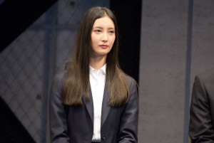 菜々緒、『BG~身辺警護人~』プレミアム試写会&制作発表記者会見に登場