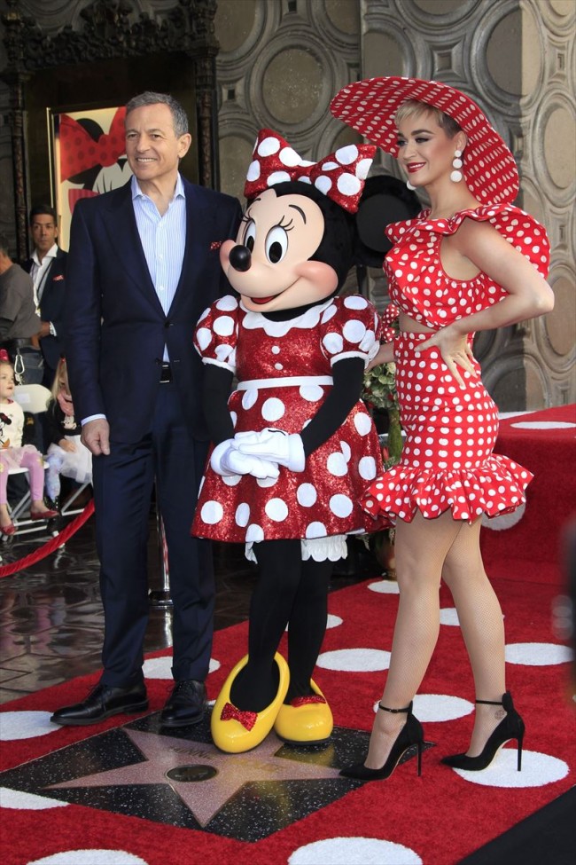 ケイティ・ペリー、Katy Perry （Star on the Hollywood Walk of Fame for Minnie Mouse， 2018）