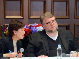 ギレルモ・デル・トロ監督、来日サロン会見に登場