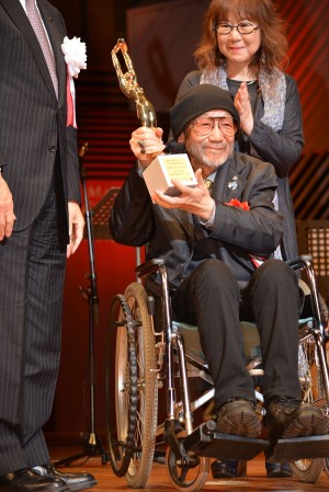 大林宣彦監督、「第72回毎日映画コンクール」表彰式に登壇