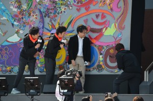 『パラ駅伝 in TOKYO 2018』にて稲垣吾郎、草なぎ剛、香取慎吾