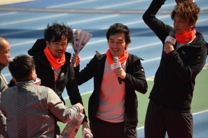 『パラ駅伝 in TOKYO 2018』にて稲垣吾郎、草なぎ剛、香取慎吾