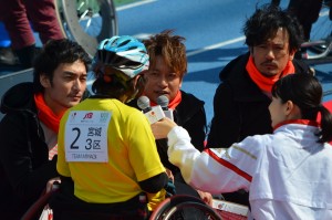『パラ駅伝 in TOKYO 2018』にて稲垣吾郎、草なぎ剛、香取慎吾