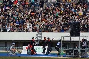 『パラ駅伝 in TOKYO 2018』にて稲垣吾郎、草なぎ剛、香取慎吾