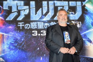 『ヴァレリアン 千の惑星の救世主』ジャパンプレミアに登場したリュック・ベッソン監督