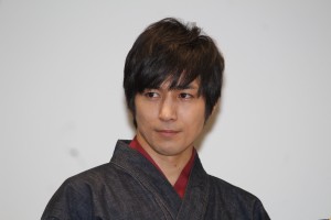 新時代劇『くノ一忍法帖 蛍火』試写&会見に登場した高橋光臣