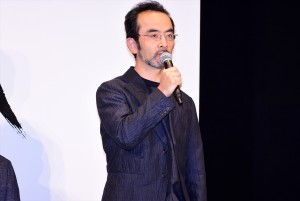 ドラマ25『宮本から君へ』記者会見に登壇した古舘寛治