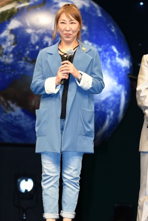 『名探偵コナン ゼロの執行人』完成披露舞台挨拶に登壇した高山みなみ