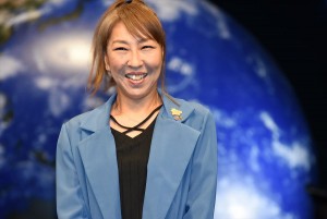 『名探偵コナン ゼロの執行人』完成披露舞台挨拶に登壇した高山みなみ