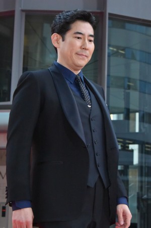 『ラプラスの魔女』完成披露記念イベントに登場した高嶋政伸