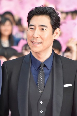 『ラプラスの魔女』完成披露記念イベントに登場した高嶋政伸