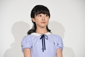 『リズと青い鳥』完成披露上映会 舞台挨拶に登壇した本田望結