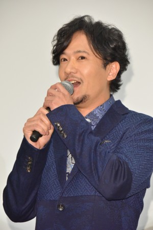 『クソ野郎と美しき世界』完成披露初日舞台挨拶に登場した稲垣吾郎