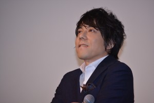 『娼年』公開記念舞台挨拶に登壇した三浦大輔監督