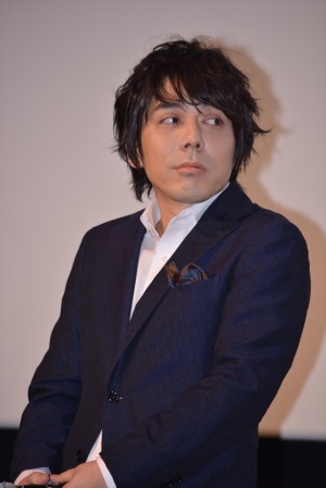 『娼年』公開記念舞台挨拶に登壇した三浦大輔監督