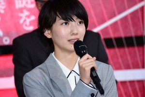 『未解決の女 警視庁文書捜査官』制作発表記者会見に登場した波瑠
