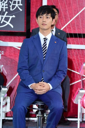 『未解決の女 警視庁文書捜査官』制作発表記者会見に登場した工藤阿須加