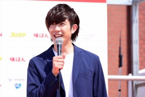 映画『キスできる餃子』完成記念イベントに登場した田村侑久(BOYS AND MEN)
