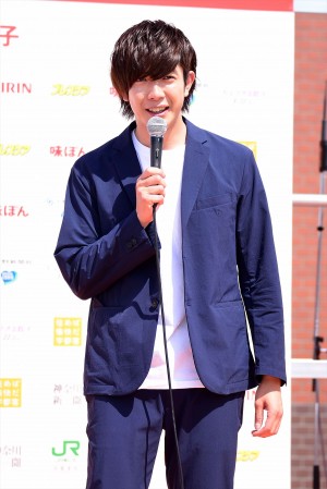 映画『キスできる餃子』完成記念イベントに登場した田村侑久(BOYS AND MEN)