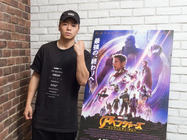 『アベンジャーズ/インフィニティ・ウォー』を鑑賞した武尊にインタビュー