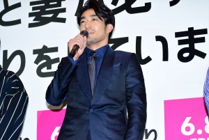 『家に帰ると妻が必ず死んだふりをしています。』完成披露試写会に登壇した大谷亮平