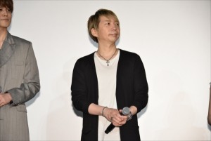 『GODZILLA 決戦機動増殖都市』公開記念舞台挨拶に登壇した諏訪部順一