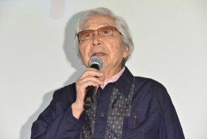 『妻よ薔薇のように 家族はつらいよIII』初日舞台挨拶に登壇した山田洋次監督