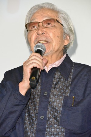 『妻よ薔薇のように 家族はつらいよIII』初日舞台挨拶に登壇した山田洋次監督