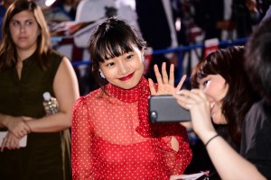 『デッドプール2』来日スペシャルイベントに登場した忽那汐里