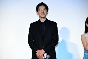 『OVER DRIVE』初日舞台挨拶に登壇した町田啓太