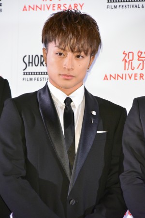 「ショートショート フィルムフェスティバル & アジア 2018」レッドカーペットイベントに登場した白濱亜嵐