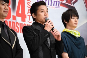 『劇場版 仮面ライダービルド Be The One』製作発表会見に登場した勝村政信