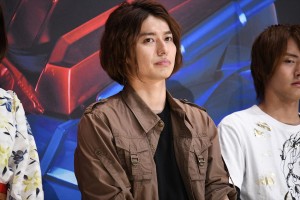 『劇場版 仮面ライダービルド Be The One』製作発表会見に登場した武田航平