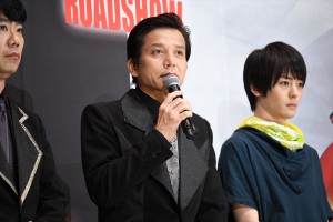 『劇場版 仮面ライダービルド Be The One』製作発表会見に登場した勝村政信