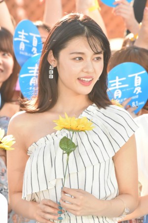 映画『青夏 きみに恋した30日』完成記念イベントに登場した古畑星夏