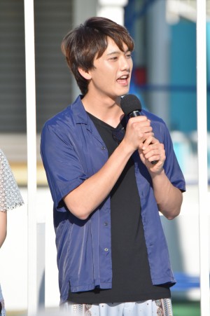 映画『青夏 きみに恋した30日』完成記念イベントに登場した水石亜飛夢