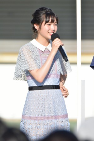 映画『青夏 きみに恋した30日』完成記念イベントに登場した秋田汐梨