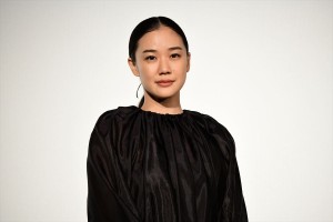 『ペンギン・ハイウェイ』完成披露舞台挨拶に登壇した蒼井優